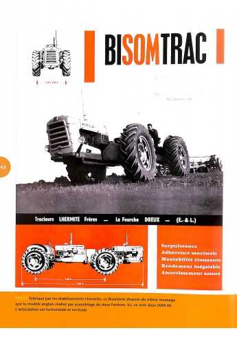 Tracteurs agricoles Someca - une histoire en prospectus Voorkant