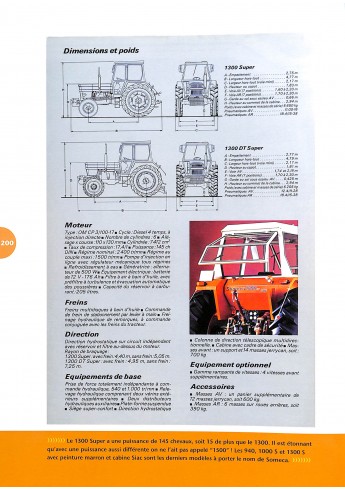 Tracteurs agricoles Someca - une histoire en prospectus Voorkant