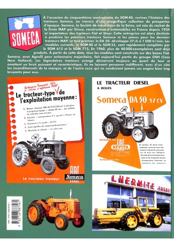 Tracteurs agricoles Someca - une histoire en prospectus Voorkant