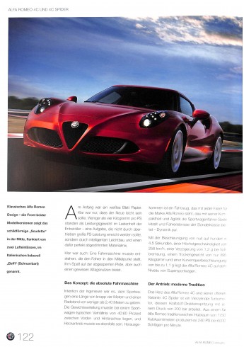 Alfa Romeo Annuario Die neue Ära