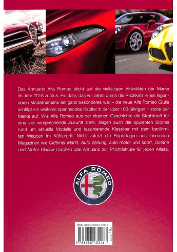 Alfa Romeo Annuario Die neue Ära