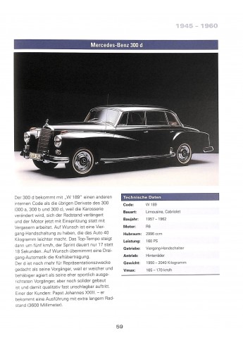 Mercedes Benz Sternstunden der Autogeschichte