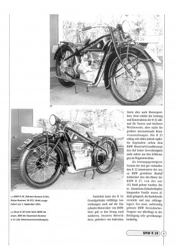 Vergrößern BMW Einzylinder Motorräder 1925-1967