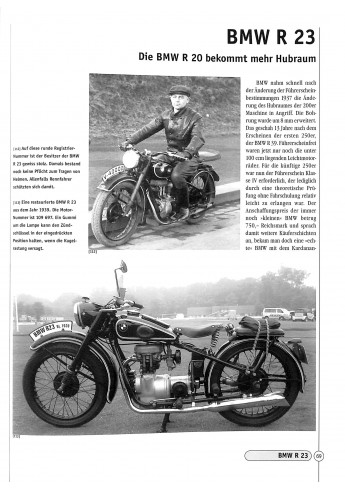 Vergrößern BMW Einzylinder Motorräder 1925-1967