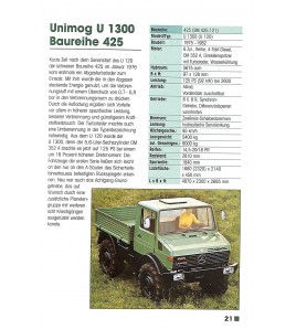 Typenkompass Unimog seit 1974 Voorkant