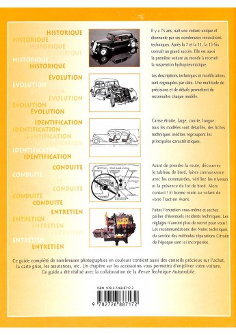 Le guide de La Traction - Citroën