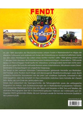 Fendt - Alle Traktoren, alle Modelle