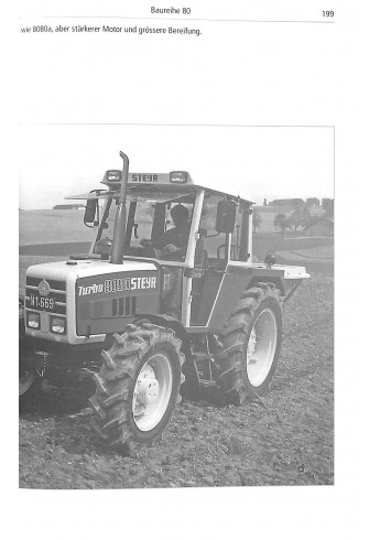 Alle landwirtschatlichen Steyr-traktoren 1947-2007 Voorkant