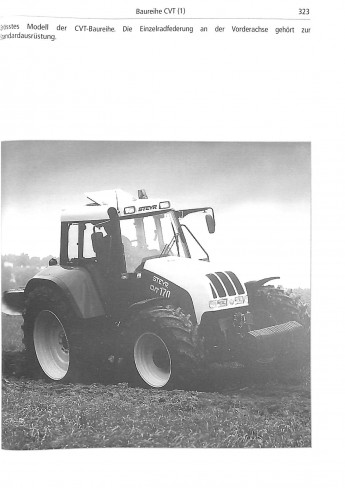 Alle landwirtschatlichen Steyr-traktoren 1947-2007 Voorkant