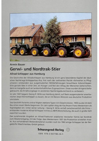 Gerwi- und Nordtrak-Stier Geniale Allrad-Schlepper aus Hamburg