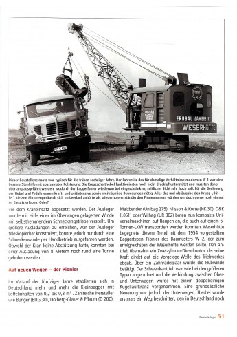 Weserhütte Bagger