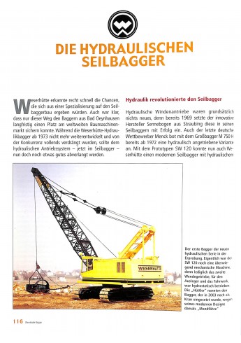 Weserhütte Bagger