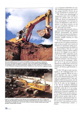 Demag - Bagger aus Düsseldorf