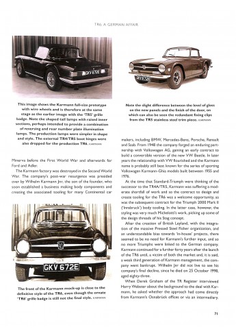 Triumph TR-6  - The Complete Story