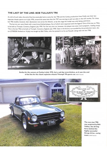 Triumph TR-6  - The Complete Story