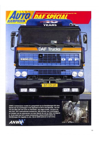 DAF F 3300 en F 3600 truck en trekkers - Krachtpaarden