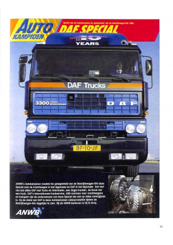 DAF F 3300 en F 3600 truck en trekkers - Krachtpaarden