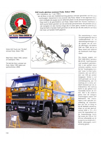 DAF F 3300 en F 3600 truck en trekkers - Krachtpaarden