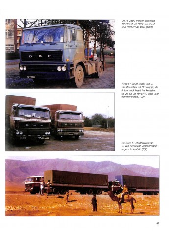 DAF F 2800 trucks en trekkers