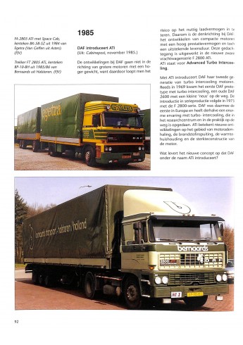 DAF F 2800 trucks en trekkers