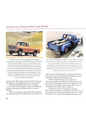 Chevrolet Pickup Trucks 1973-1987