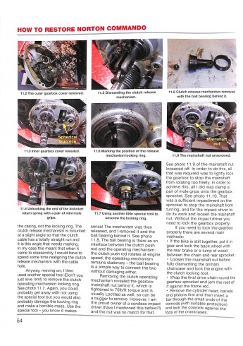 Norton Commando - How to Restore