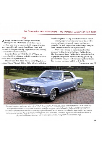 Buick Riviera 1963 to 1973
