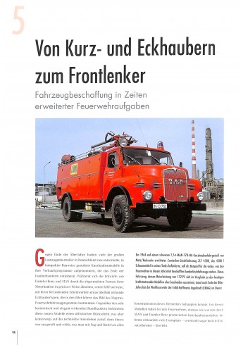 Deutsche Feuerwehr Fahrzeuge in Historischen Prospekten