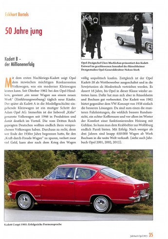 Opel Jahrbuch 2015