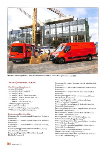 Opel Jahrbuch 2015