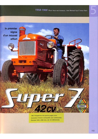 Renault Tracteurs - Tome1-1918-1968 Voorkant