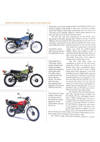 Suzuki Motorcycles - The Classic Two-stroke Era 1955 to 1978