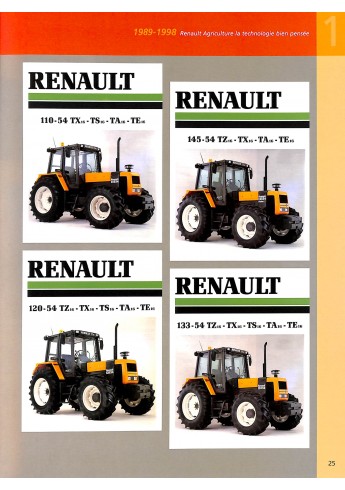 Renault Tracteurs - Tome3-1989-2005 Voorkant