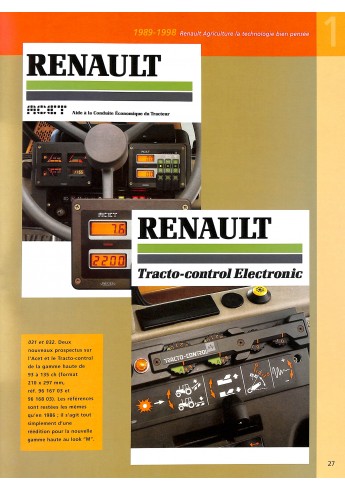 Renault Tracteurs - Tome3-1989-2005 Voorkant