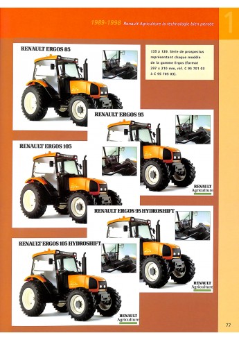 Renault Tracteurs - Tome3-1989-2005 Voorkant