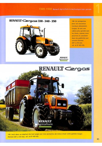 Renault Tracteurs - Tome3-1989-2005 Voorkant