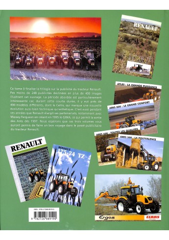 Renault Tracteurs - Tome3-1989-2005 Voorkant