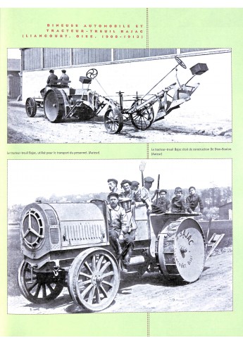 Tracteurs oubliés de nos campagnes 1919-1924