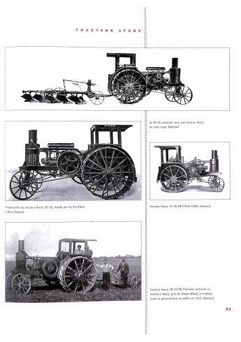 Tracteurs oubliés de nos campagnes 1919-1924