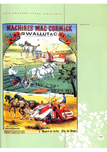 Tracteurs oubliés de nos campagnes 1919-1924
