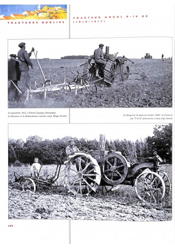 Tracteurs oubliés de nos campagnes 1919-1924
