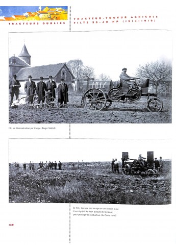 Tracteurs oubliés de nos campagnes 1919-1924