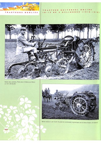Tracteurs oubliés de nos campagnes 1919-1924