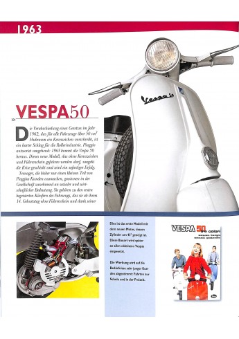 Vespa Das offizielle Buch.  Alle Modelle seit 1945