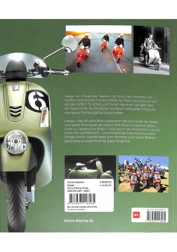 Vespa Das offizielle Buch.  Alle Modelle seit 1945