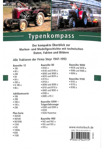 Steyr - Traktoren 1947-1993 Steyr - Traktoren 1947-1993