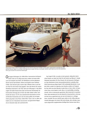 Opel Kadett-Story - Alle Generationen seit 1962