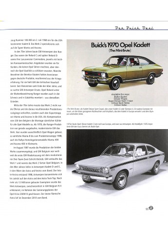 Opel Kadett-Story - Alle Generationen seit 1962