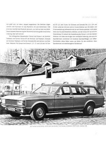 Die großen Ford - Komfort vom Rhein 26 M - Consul & Granada - Scorpio