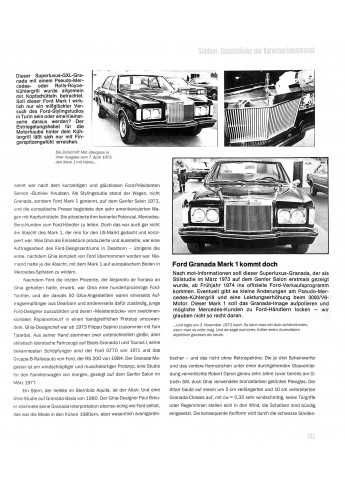 Die großen Ford - Komfort vom Rhein 26 M - Consul & Granada - Scorpio